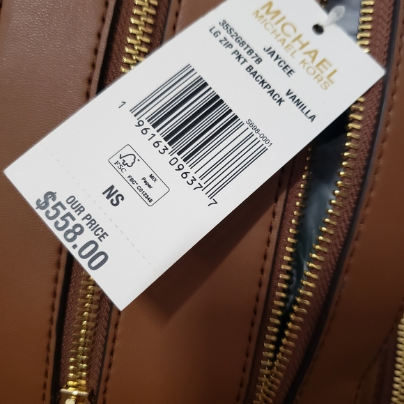 😍NWT Michael Kors JAYCEE Large Backpack - Picture 6 of 7